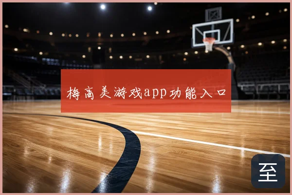 梅高美游戏app功能入口
